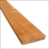 1X6-6' WRC #2 NO-HOLE FENCE
(ACTUAL THICKNESS = 5/8")