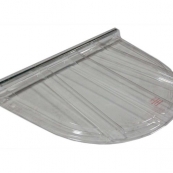 WELLCRAFT #5600 "FLAT" EGRESS
WINDOW COVER, POLYCARBONATE