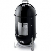 18.5" SMOKEY MNTN COOKER SMOKER
721001
2 HEAVY-DUTY PLATED STEEL
COOKING GRATES, TWO 18.5 INCH
DIAMETER COOKING AREAS,PORCELAIN
ENAMELED BOWL,LID,AND WATERPAN,
NO-RUST ALUMINUM VENT, NO-RUST
ALUMINUM FUEL DOOR,1 GLASS
REINFORCED NYLON HANDLE.
INC
