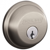 B60NG619 SNGL CYL DEADBLT STN NK