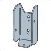 FB24Z FENCE BRACKET 2X4
(CASE/100)