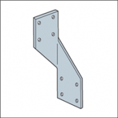 H3Z TIE DWN RAFTR TO SNGL PLATE
(CASE/100)