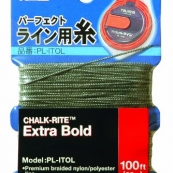 PL-ITOL CHALK-RITE EXTRA BOLD
BRAIDED LINE 1MMX100FT.