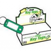 KB138-200 KEY TAG W/SPLIT RING