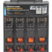 FH64052 1INX10'RATCH TIE DWN 4PK