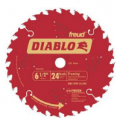 CIRC SAW BLD 6-1/2 X 24T FRAMING