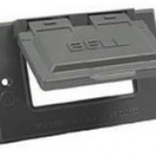 5101-5 GFI COVER GRAY 5710-1    