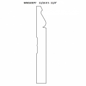 11/16X 7-1/4"FJ PRIMED HOOKED
OGEE BASE (RR33)