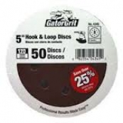4342 5"120GRIT GATOR 8HOLE HLOOP
SANDING .