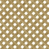 4'X8' SYP ACQ GARDEN DIAGONAL
= 7/16" THICK  2-5/8" OPENINGS =