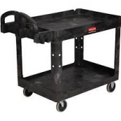 4520-88 BLACK UTILITY CART RUBB-
ERMAID COMMERCIAL