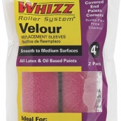 51012 WHIZZ 4" REFILL 2PK VELOUR
ROLLER