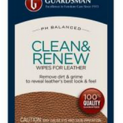 470200 LEATHER CLEANER WIPES
GUARDSMAN