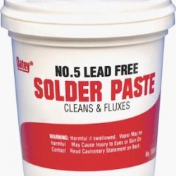 30013 4OZ OATEY FLUX PASTE LEAD
FREE