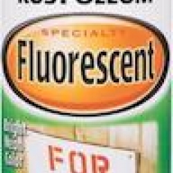 1954830 FLUORESCENT ORANGE SPRAY
PAINT RUST-OLEUM