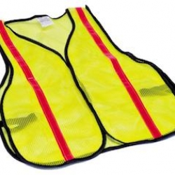 8028C LIME GRN REFLECTIVE VEST  
NS