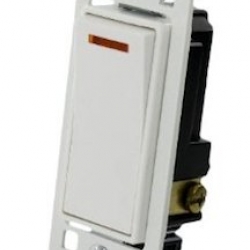 76771 1 TOGGLE SWITCH WHITE S/G 
CLO