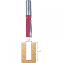 ROUTER BIT STRAIGHT 1/2S X 1/2D
NOT STOCKED IN SPRINGFIELD OR
BALTIMORE