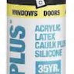 18156 CLR LTX CAULK W/SILICONE
10.1OZ