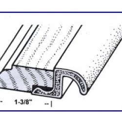 WV-98-WHP DR WTHRSTRP WD/VNYL WH
PRIMED COLONIAL PATTERN
NOT STOCKED IN SPRINGFIELD OR
BALTIMORE