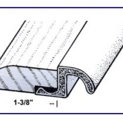 WV-97-WHP DR WTHRSTRP WD/VNYL WH
PRIMED STREAMLINE PATTERN
NOT STOCKED IN SPRINGFIELD OR
BALTIMORE