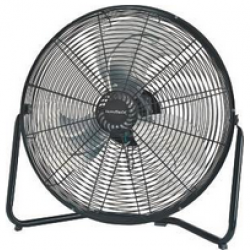 LF-18 FLOOR FAN HI VEL.18 IN BLK