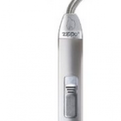 121340 ZIPPO SILVER FLEX-NECK
LIGHTER