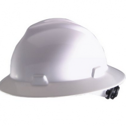 10006318 FULL BRIM HARD HAT WHT 
NS