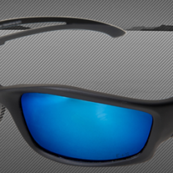 TSKAP218 BLK/AQUA SAFETY GLASSES
POLARIZED
