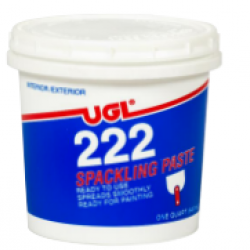 31706 222 UGL SPACKLE INT/EXT HP
DUST CONTROL FORMULA NBS
NOT STOCKED IN BALTIMORE OR
SPRINGFIELD