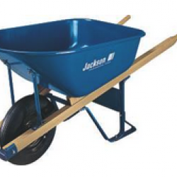 M6T22 6CU.FT BLUE METAL JACKSON
WHEELBARROW (BLUE METAL TUB).