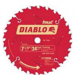 CIRC SAW BLD 7-1/4 X 24T FRAMING
D0724A DIABLO