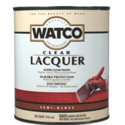 63141 WATCO QUART LACQUER SEMI-
GLOSS