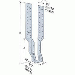 THAI222 2X SINGLE ADJ HNGR 23IN
(CASE/25)