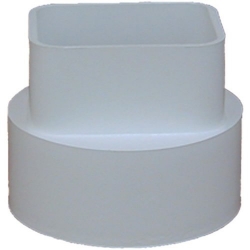 414432BC 2X3X4 DOWNSPOUT SCH40
ADAPTER SCH30 HUB OR SCH40
SPIGOT