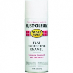 7790830 RUSTOLEUM FLT WHITE
SPRAY